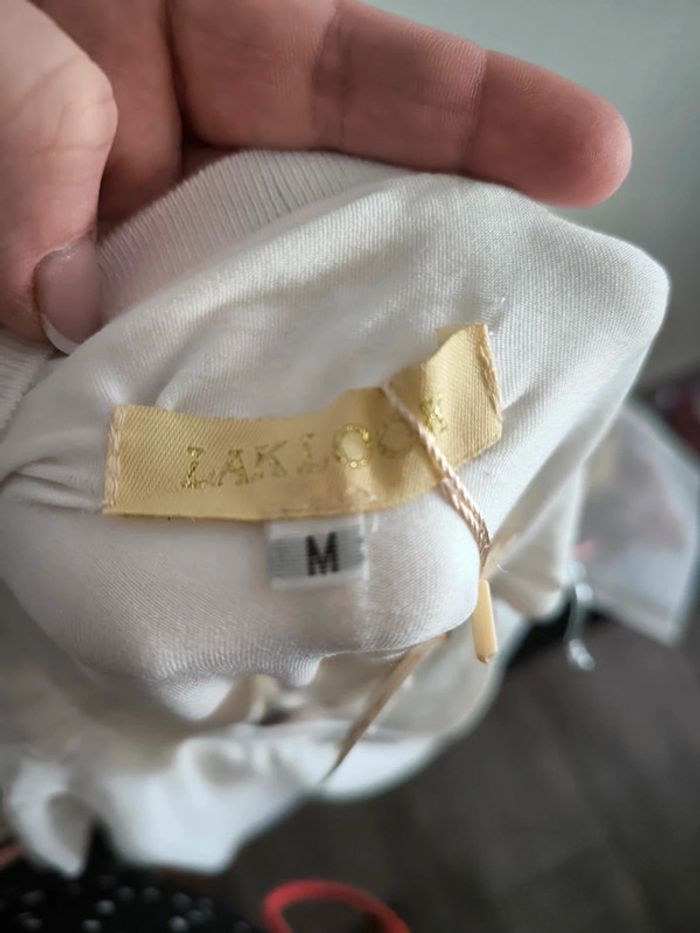 Blouse blanche taille M neuve - photo numéro 5