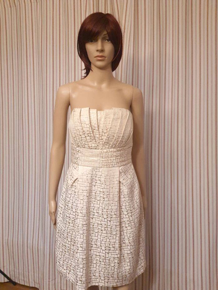 Jolie Robe de soirée Manoukian taille L - photo numéro 2