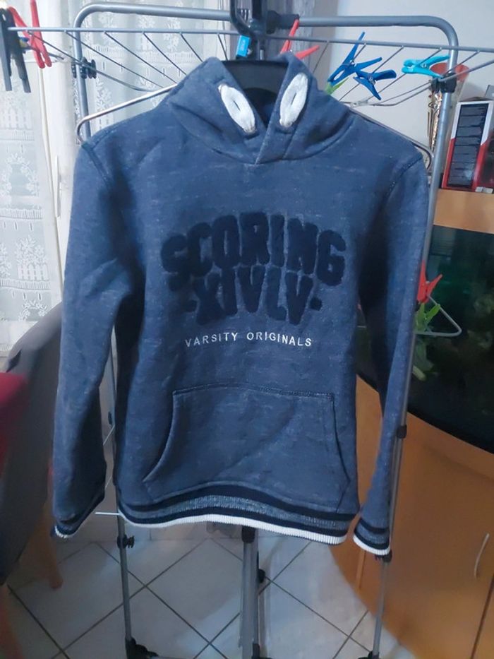 Sweat polaire capuche 10 ans