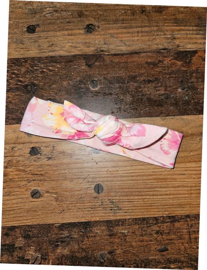 Bandeau cheveux Head band bébé fille 12/18mois 80cm