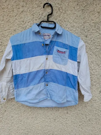 Très jolie chemise vintage baggy pepper corn