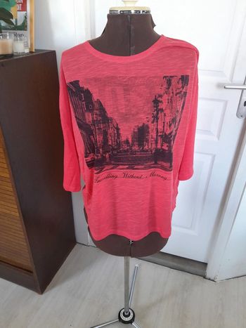 Tee shirt imprimé C Chic taille unique