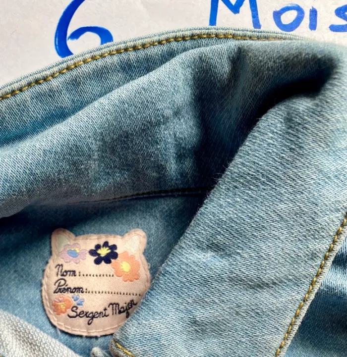 Veste en jean sergent Major - photo numéro 2