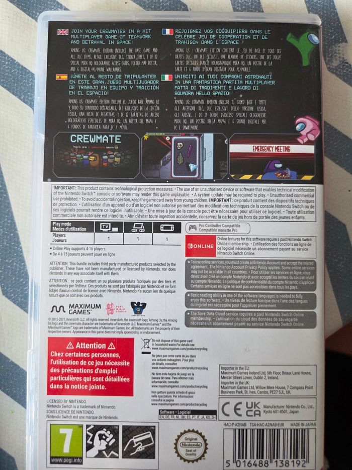 Jeu Switch - photo numéro 3