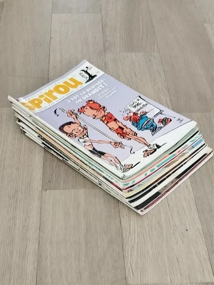 Lot de 12 magazines SPIROU année 2010 L005 - photo numéro 4