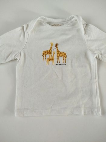 T-shirt 3/6mois