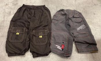 Pantalons tissus