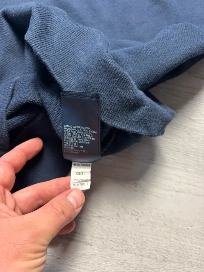 Pull Tommy - Bleu Marine - Taille M - photo numéro 4