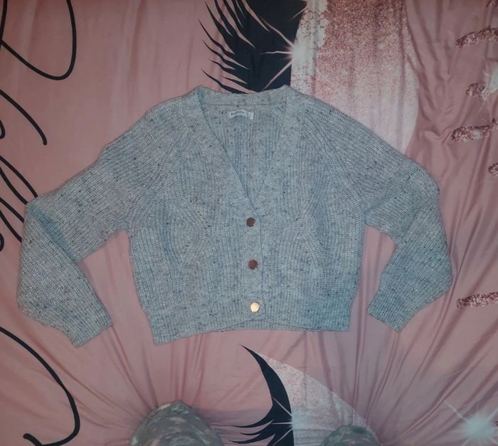 Pull gilet femme