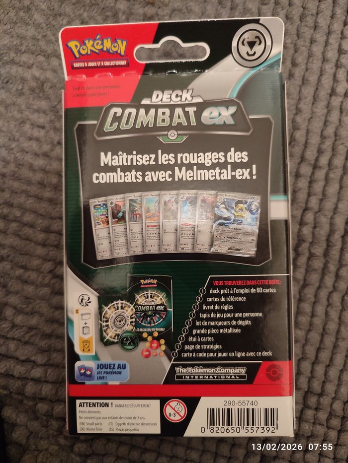 Deck combat melmetal ex - photo numéro 2
