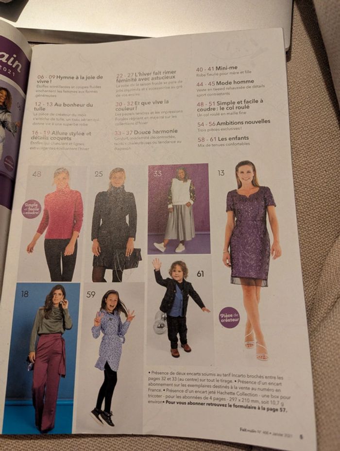 Magazine fait main couture n°468 - photo numéro 2