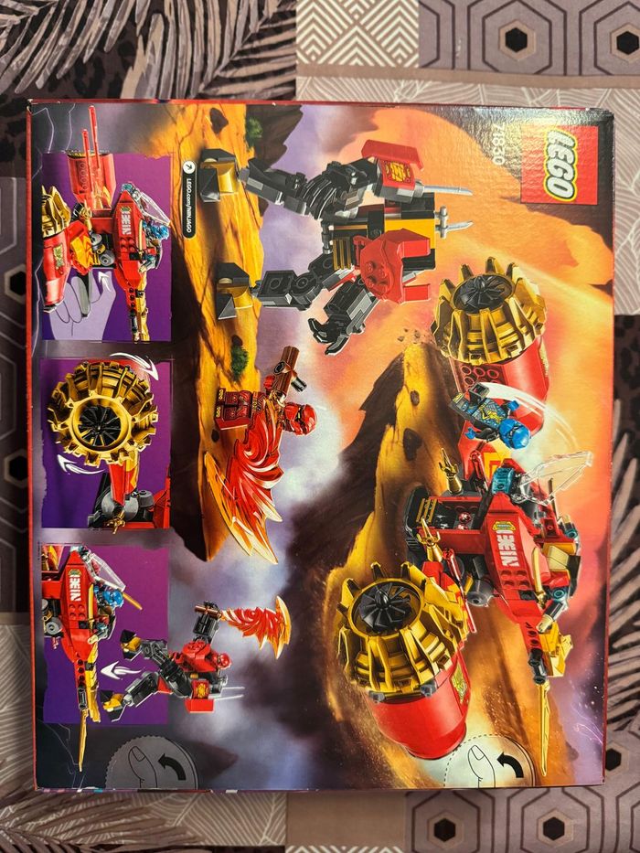 LEGO Ninjago 71830 – Moto Tempête du Robot de Kai – 333 pièces – Neuf scellé - photo numéro 2