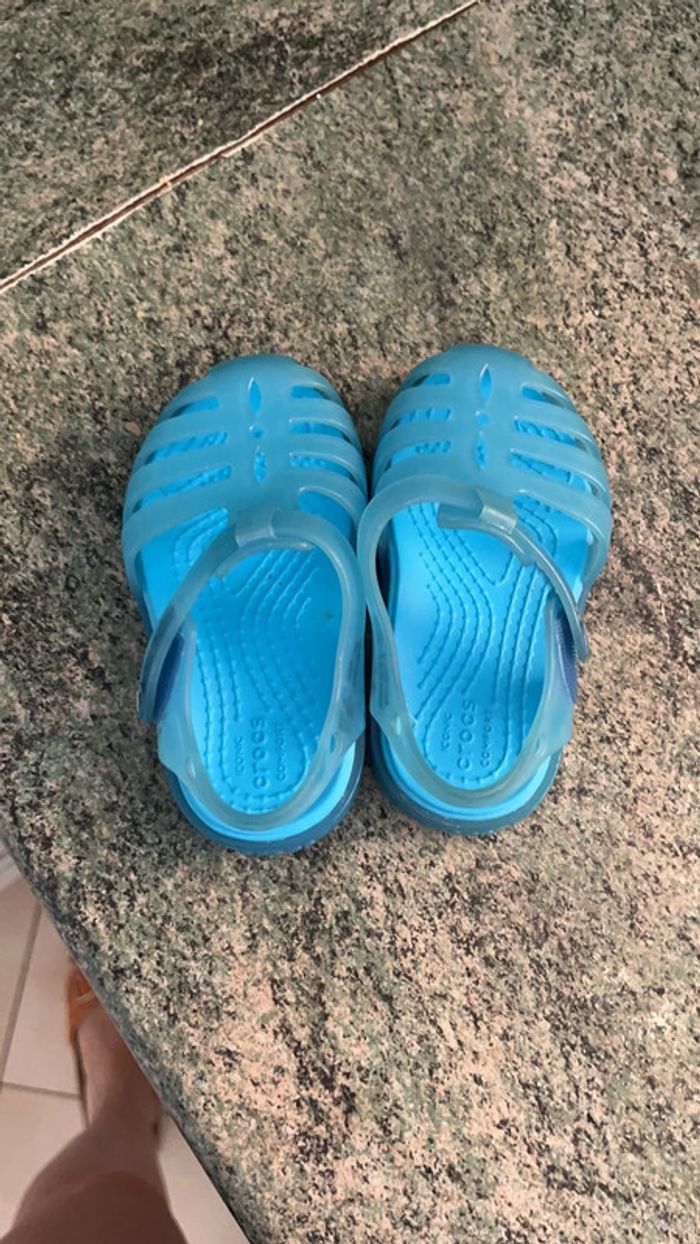 Crocs bleu mise une seule fois - photo numéro 4