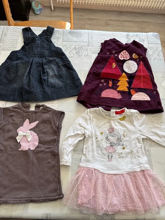 Lot robes fille