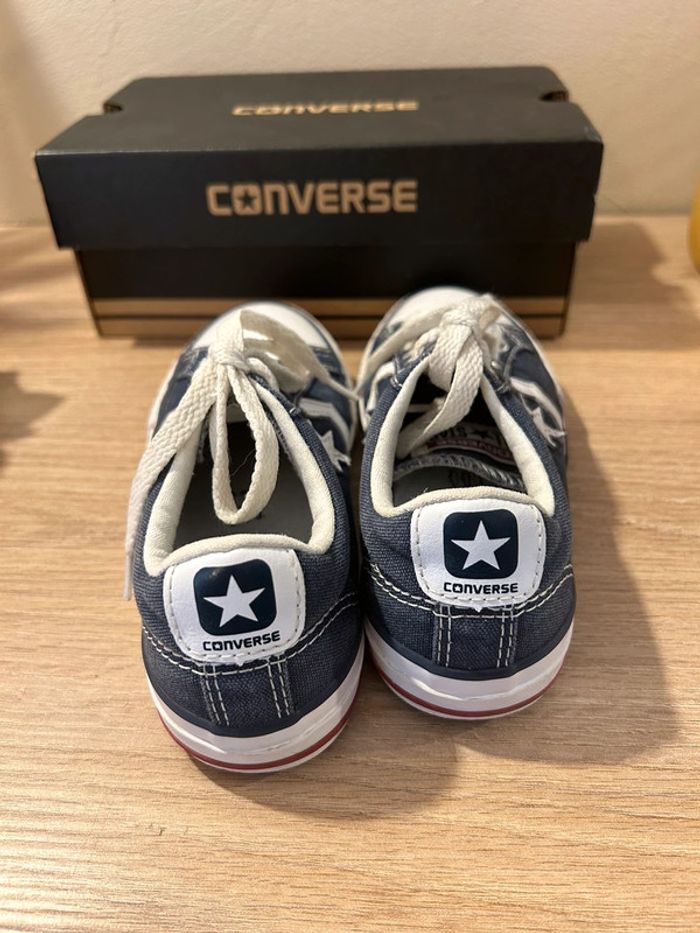 Converse bleu jean taille 30 - photo numéro 4