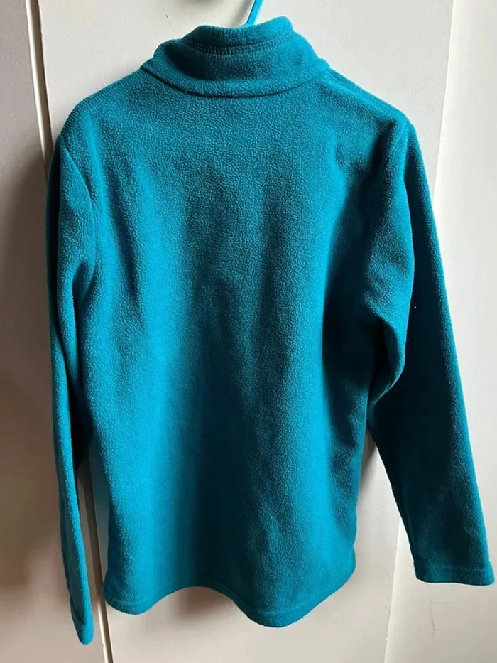 Polaire turquoise quechua 8 ans - photo numéro 2