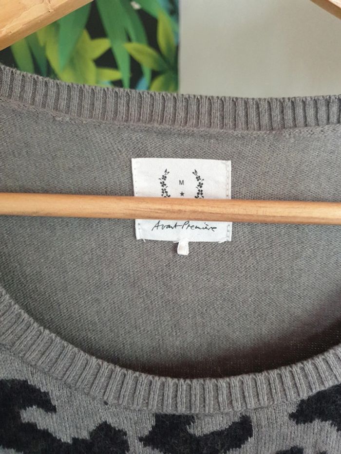 Pull motif panthère angora. - photo numéro 2