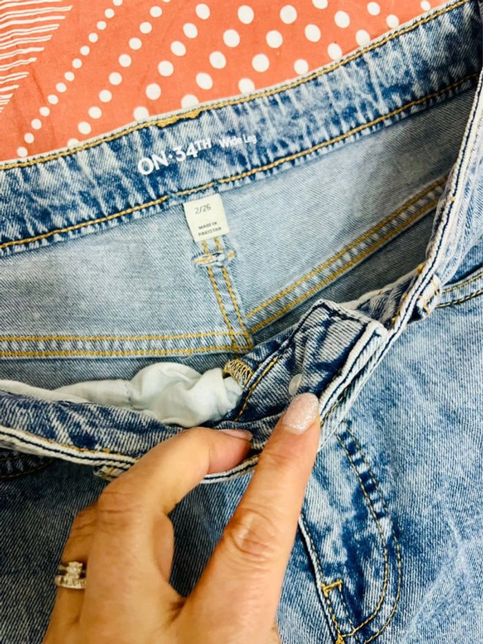 Jean baggy bleach - marque On the 34th - photo numéro 4