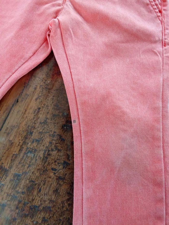 Pantalon léger orange corail - photo numéro 7