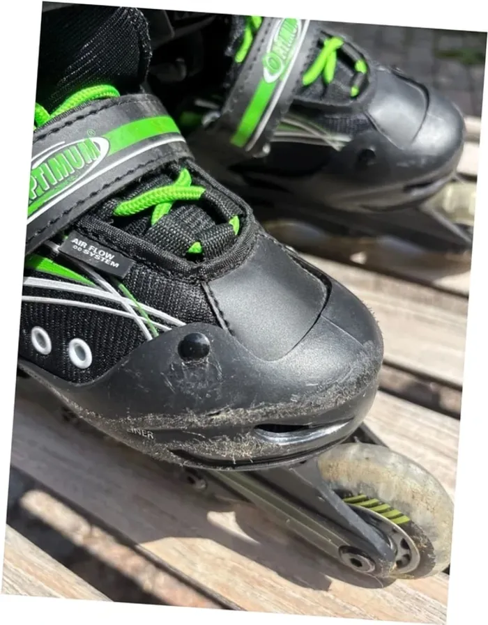 Patins à Roulettes Optimum - Taille Réglable 28-31 - Idéaux pour Débuter ! 🚀 - photo numéro 5