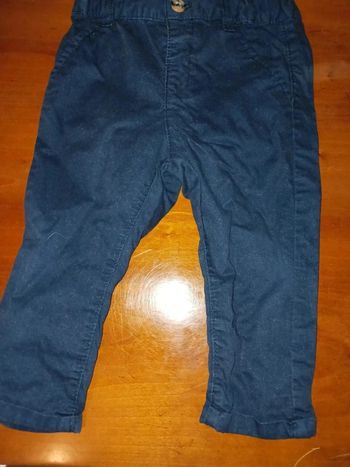 Pantalon bleu marine 18 mois kiabi