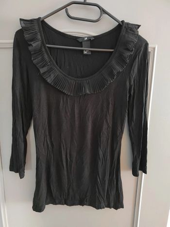 T-shirt noir H&M