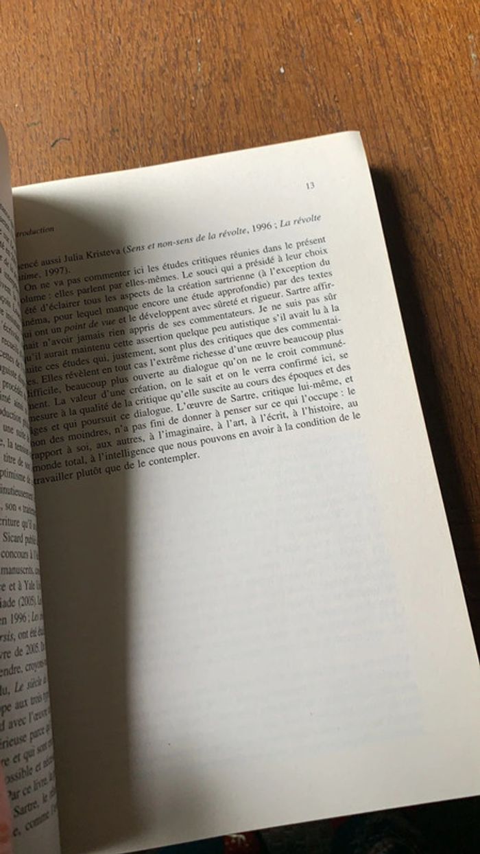 Sartre sous la direction de Michel contâtes - photo numéro 10