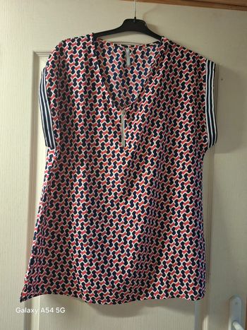 Tunique manches courtes taille 46