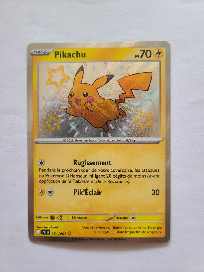 Pikachu 131/091 Shiny – PAF Destiné de paldea