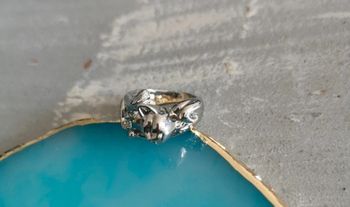 Bague chat allongé T8