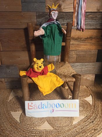 Lot marionnette Disney Casimodo et Winnie tbe