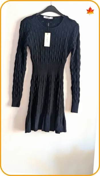 Robe noir  femme neuve S/M