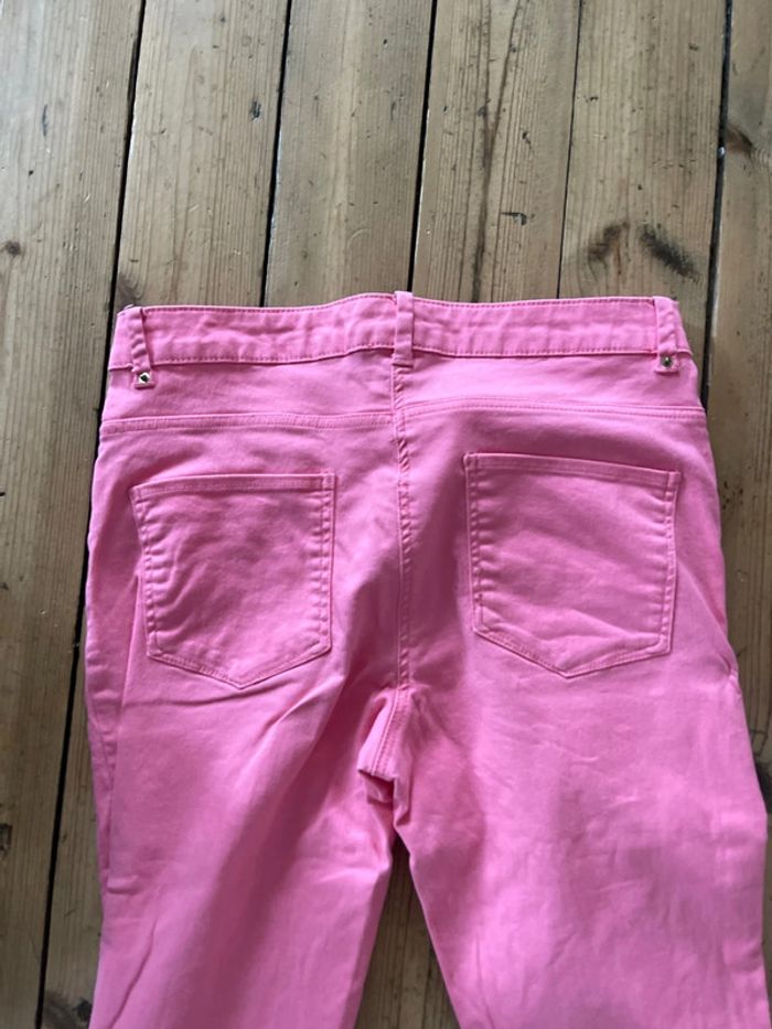 Pantalon rose H&M, taille 38 - photo numéro 6