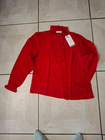 Chemisier rouge