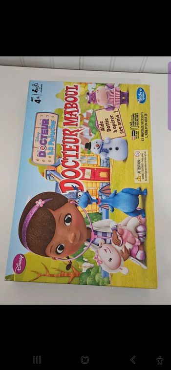 Jeu docteur maboul - Doc la peluche