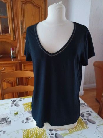 Tee-shirt noir Promod