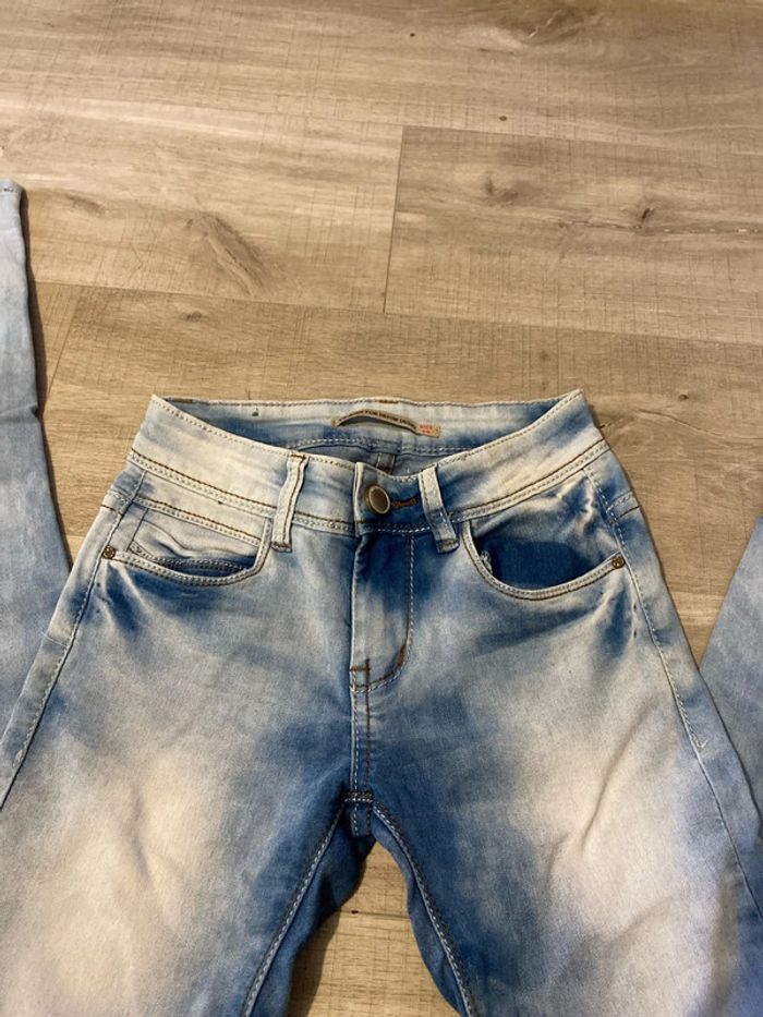 Jean bleu skinny taille 34 - photo numéro 2