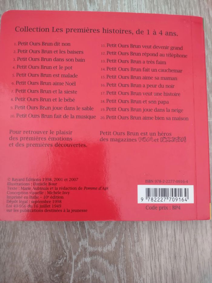 Livre cartonné Petit ours brun et la sieste - photo numéro 4