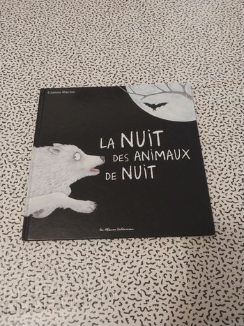 Album jeunesse “La nuit des animaux de nuit” – Gianna Marino – Éditions Casterman