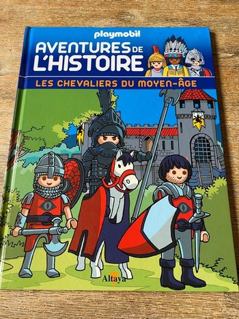 Livre playmobil chevaliers