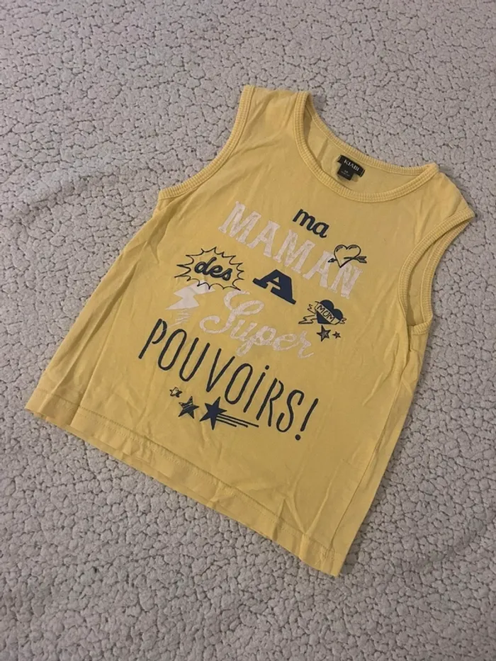 T shirt débardeur