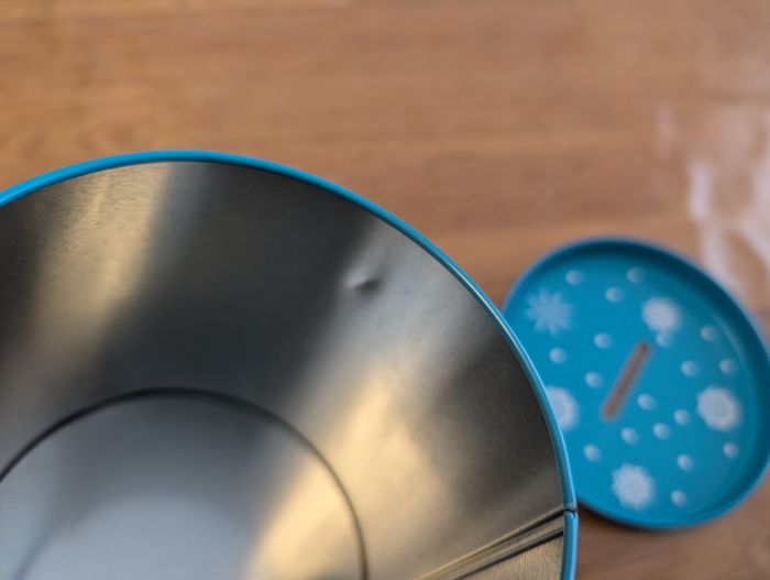 Tirelire / boîte à chocolats et bonbons de Noël environ 10*10 cm - photo numéro 9