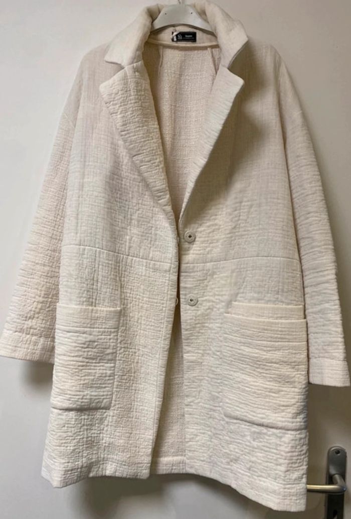 Jolie veste manteau crème Sinequanone taille 36