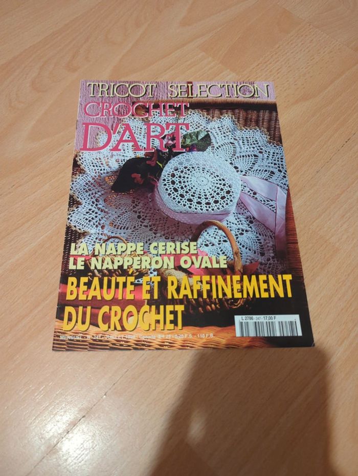 Magazine Tricot Sélection crochet d'art n°247