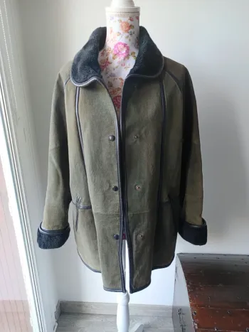 Manteau en cuir