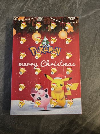 Calendrier de l’avent Pokémon