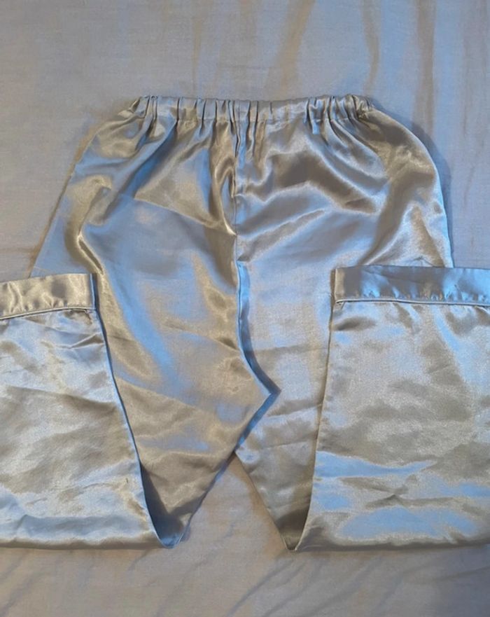Ensemble en satin gris pailleté Valege - photo numéro 4