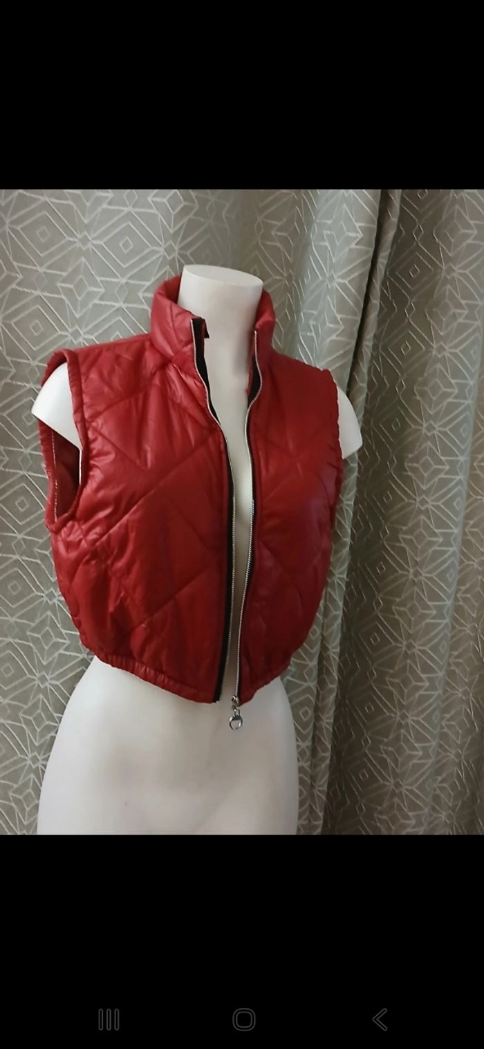 Belle petite doudoune sans manches - photo numéro 5