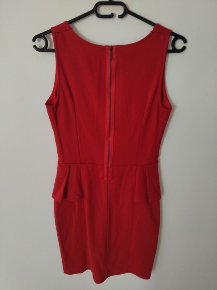 robe courte rouge etam - photo numéro 2