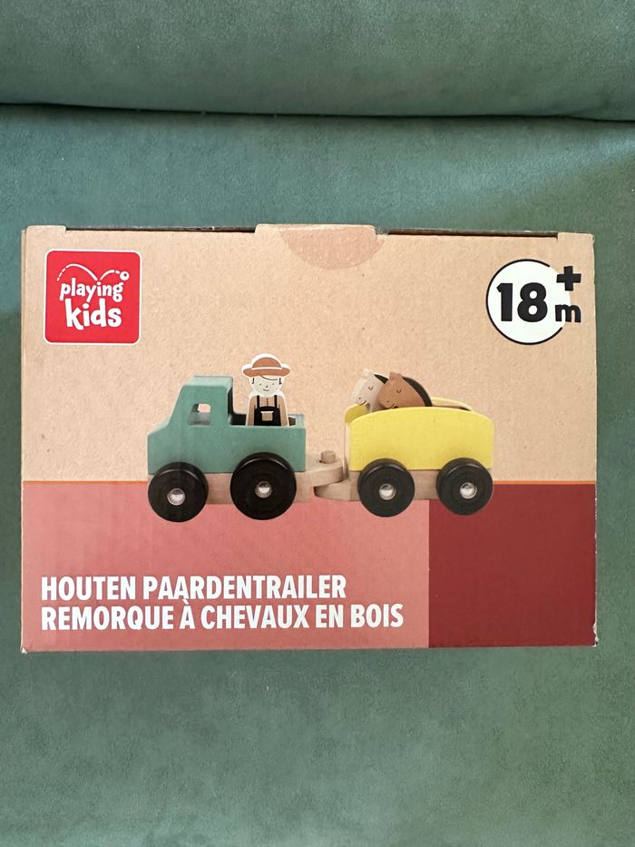 Ensemble de jouets en bois